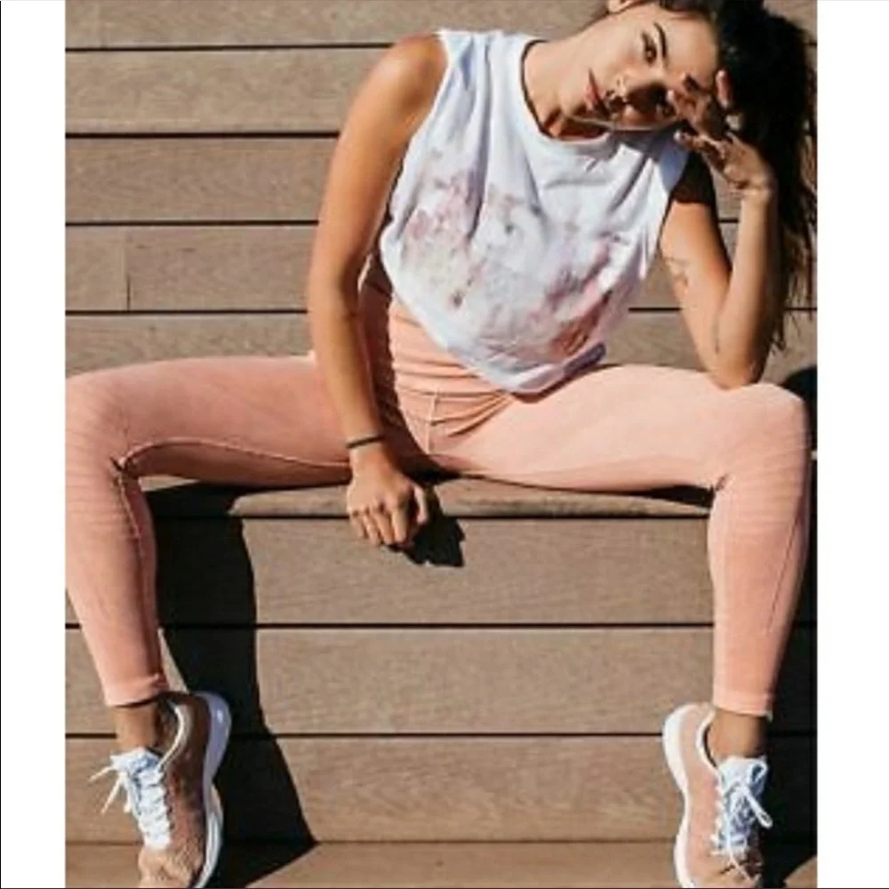 Free People Revive Washed Leggings 7/8